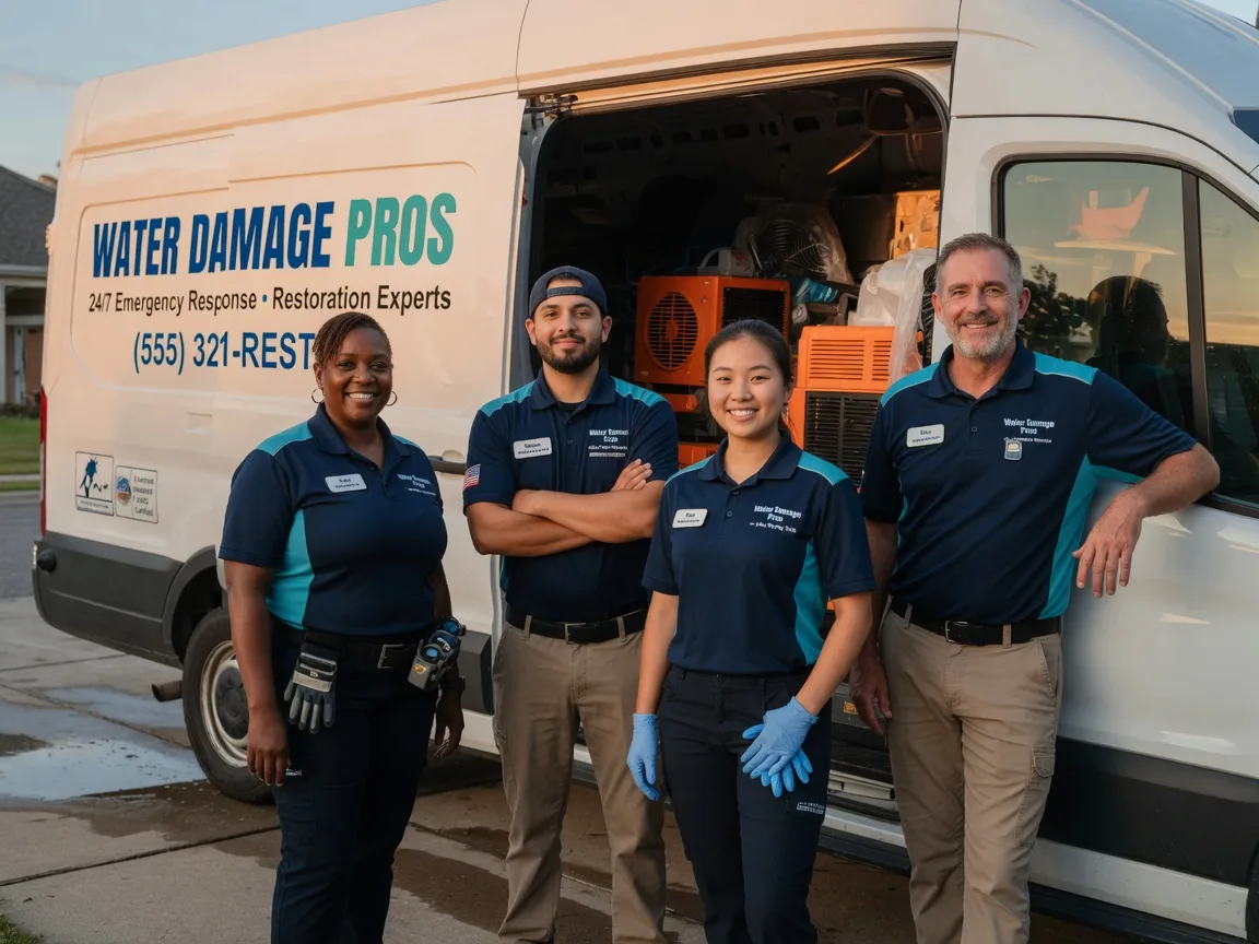 Water Damage Restoration company in La Villa, TX